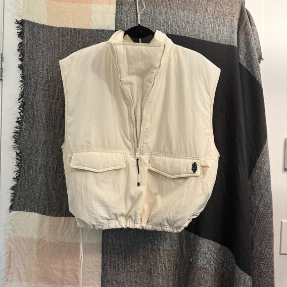 🫶🏻 NWOT Free People 1/2 Zip Puffer Vest, size S - Picture 7 of 9